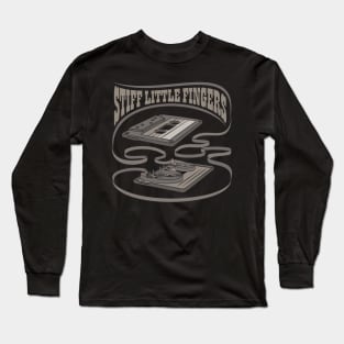 Stiff Little Fingers Exposed Cassette Long Sleeve T-Shirt